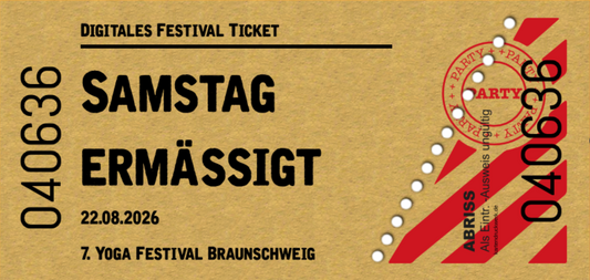 Festival Ticket Samstag ermäßigt • 22.08.2026