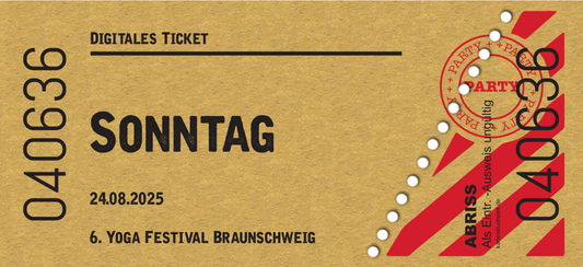 Festival • Sonntag 24.08.2025 • Erwachsene