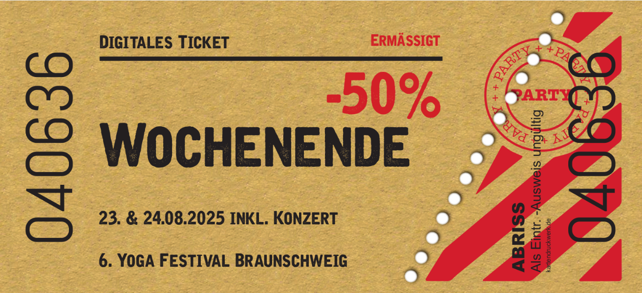 Festival inkl. Konzert • Wochenende 23. & 24.08.2025 • Jugendliche & Studierende